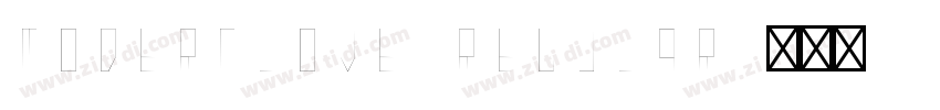 ModernLove Regular字体转换